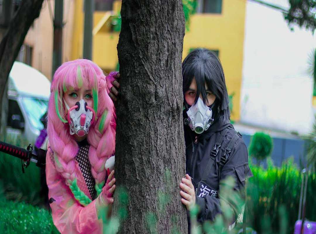 chibi nezuko dibujo para colorear