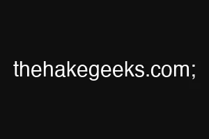 thehakegeeks.com;